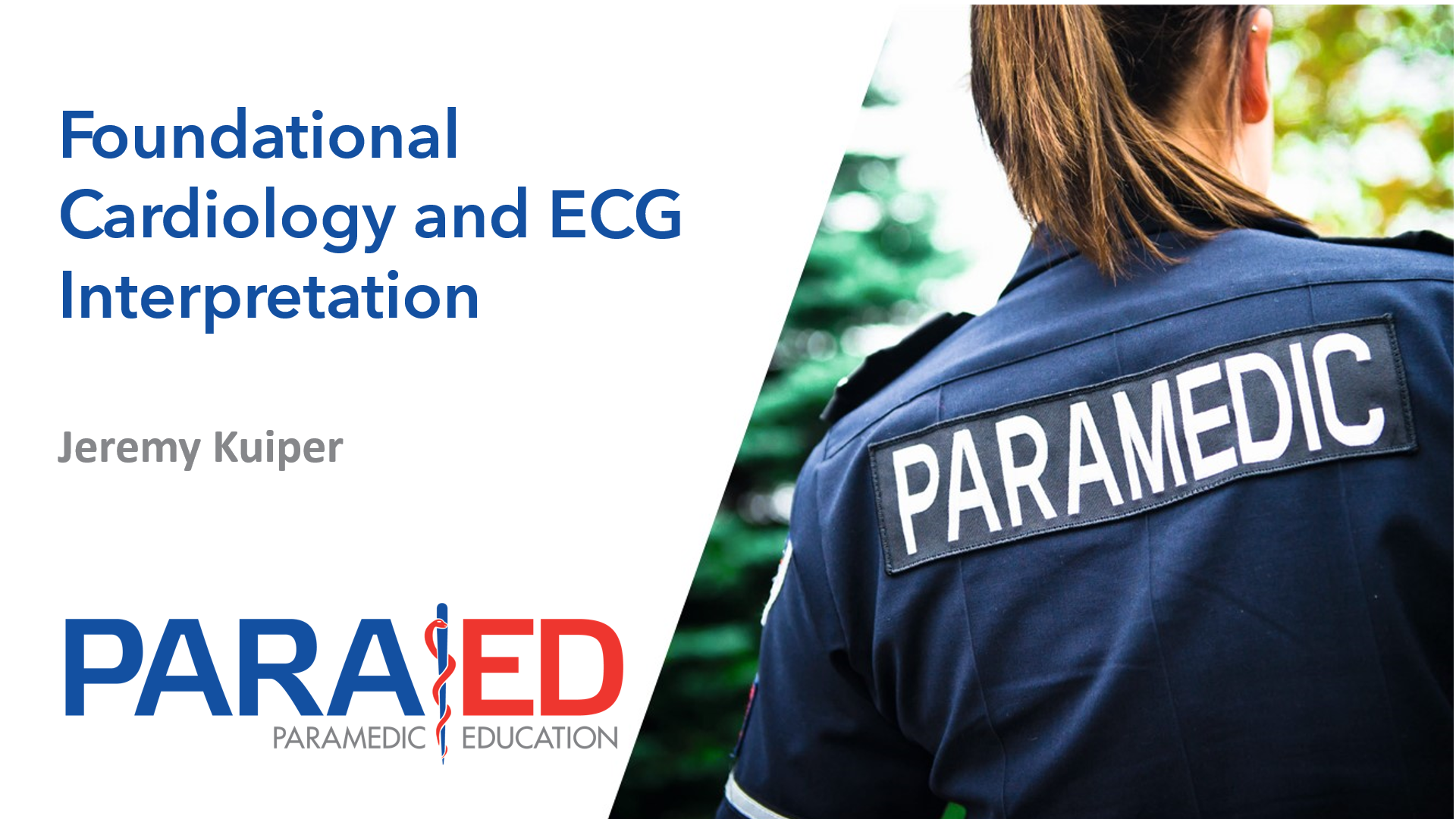 Foundational Cardiology and ECG Interpretation