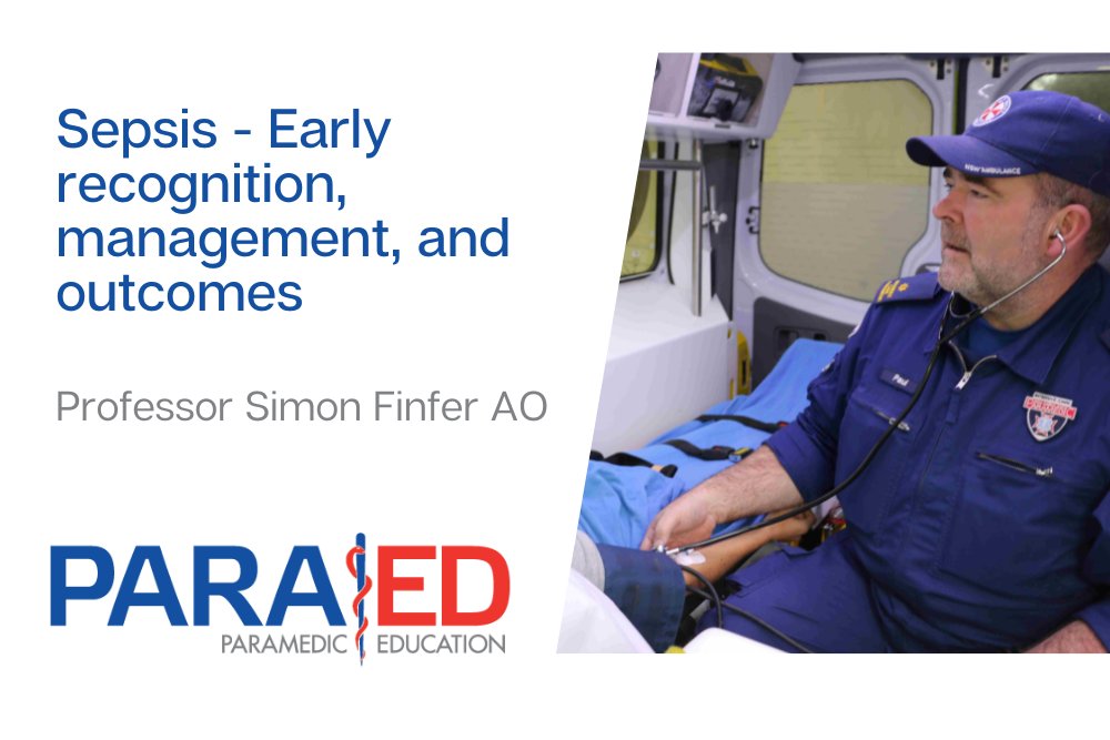 Sepsis - Early recognition, management, and outcomes