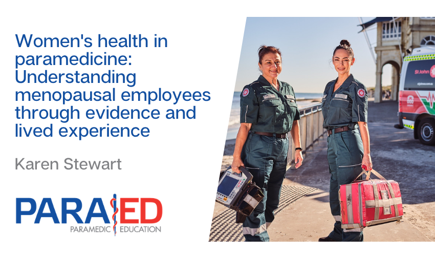 Understanding menopausal employees through evidence and lived experience