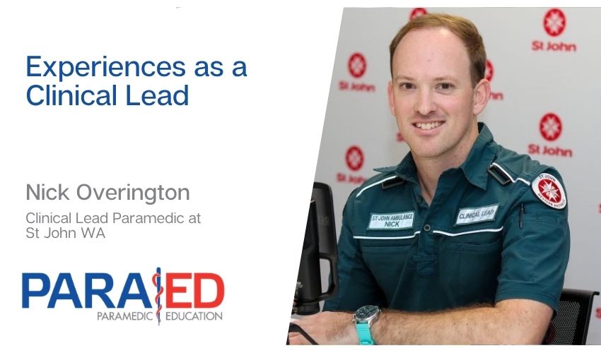 Experiences as a Clinical Lead in Western Australia
